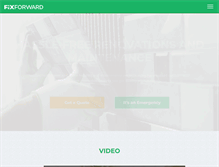Tablet Screenshot of fixforward.com